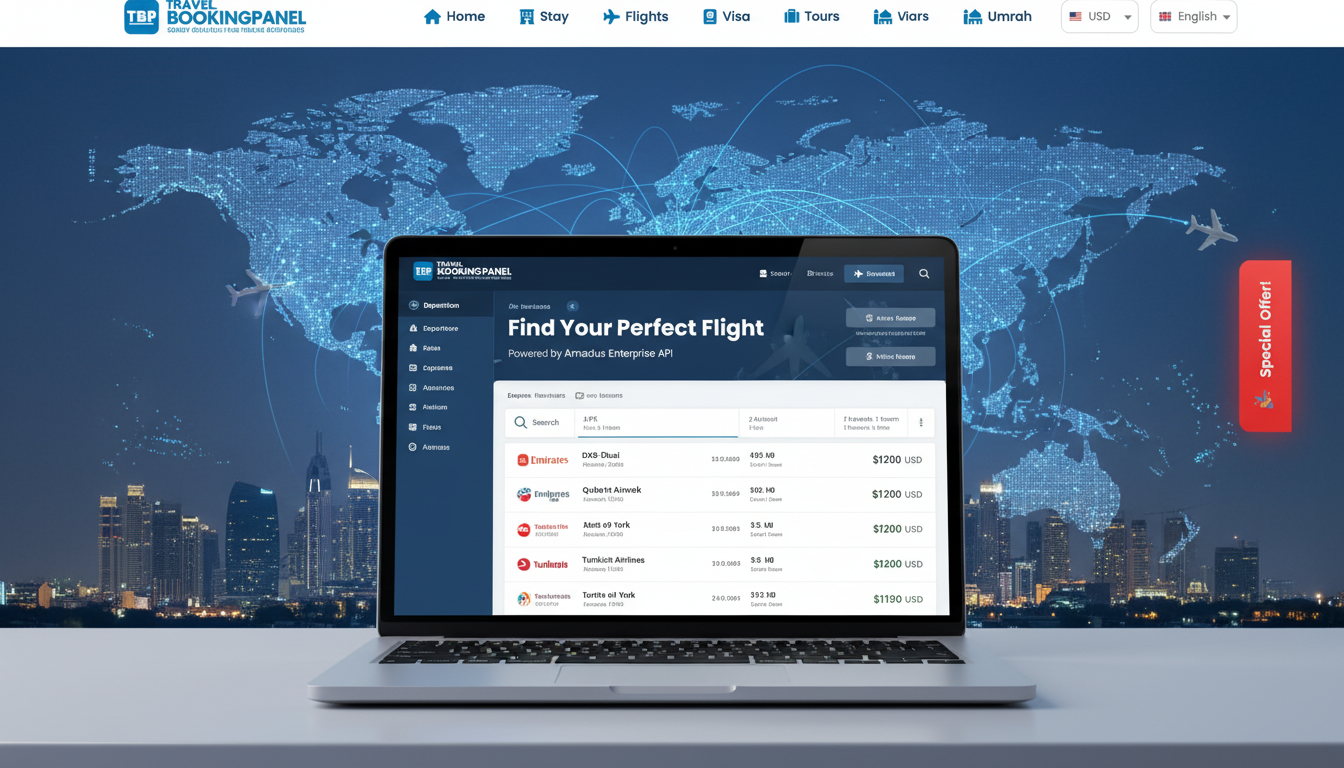 Why a Flight Booking Portal with Amadeus Enterprise API is the Best Choice for Travel Agencies in Dubai